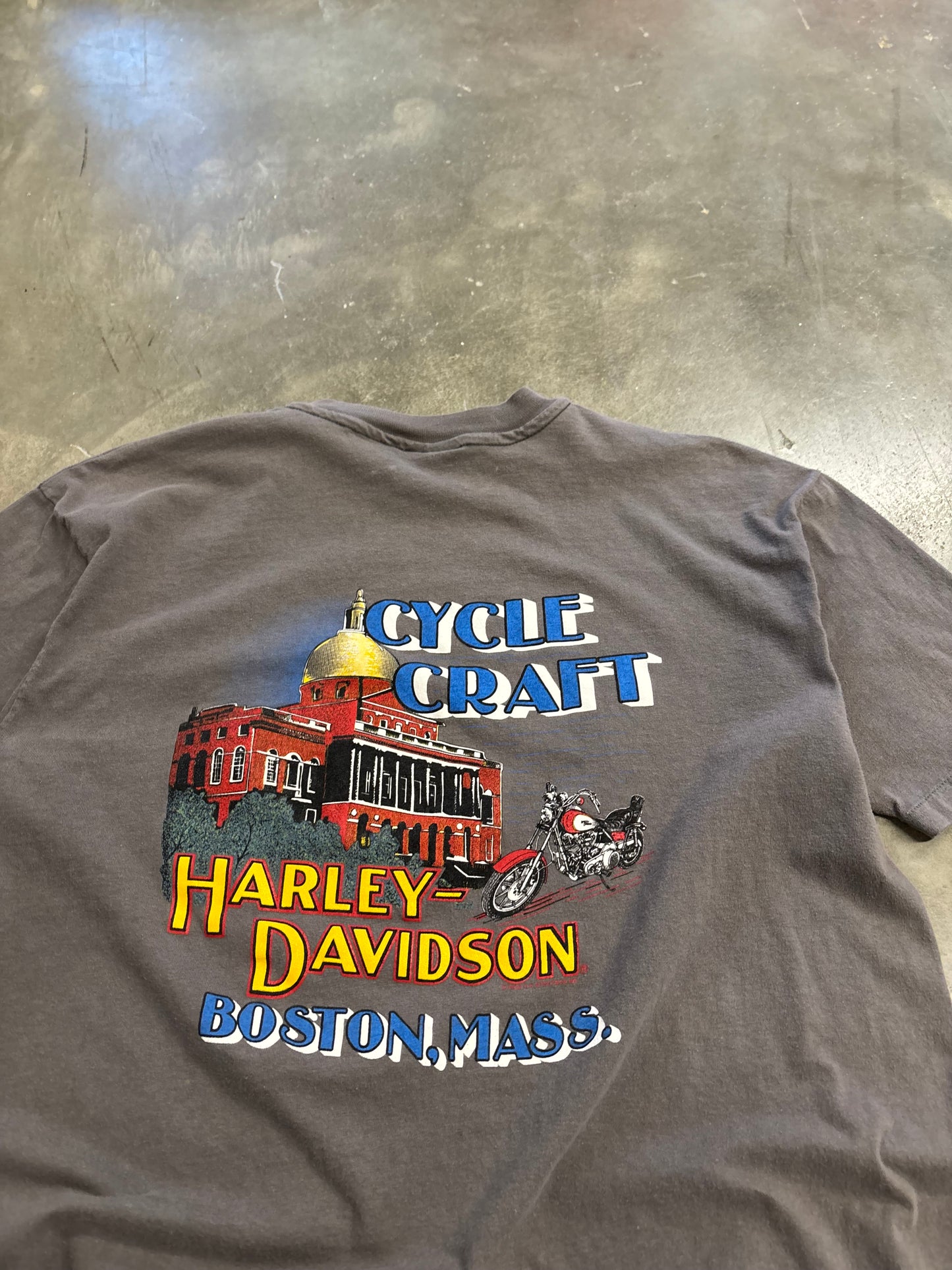 Vintage 80’s Harley Davidson Milwaukee iron size xxl