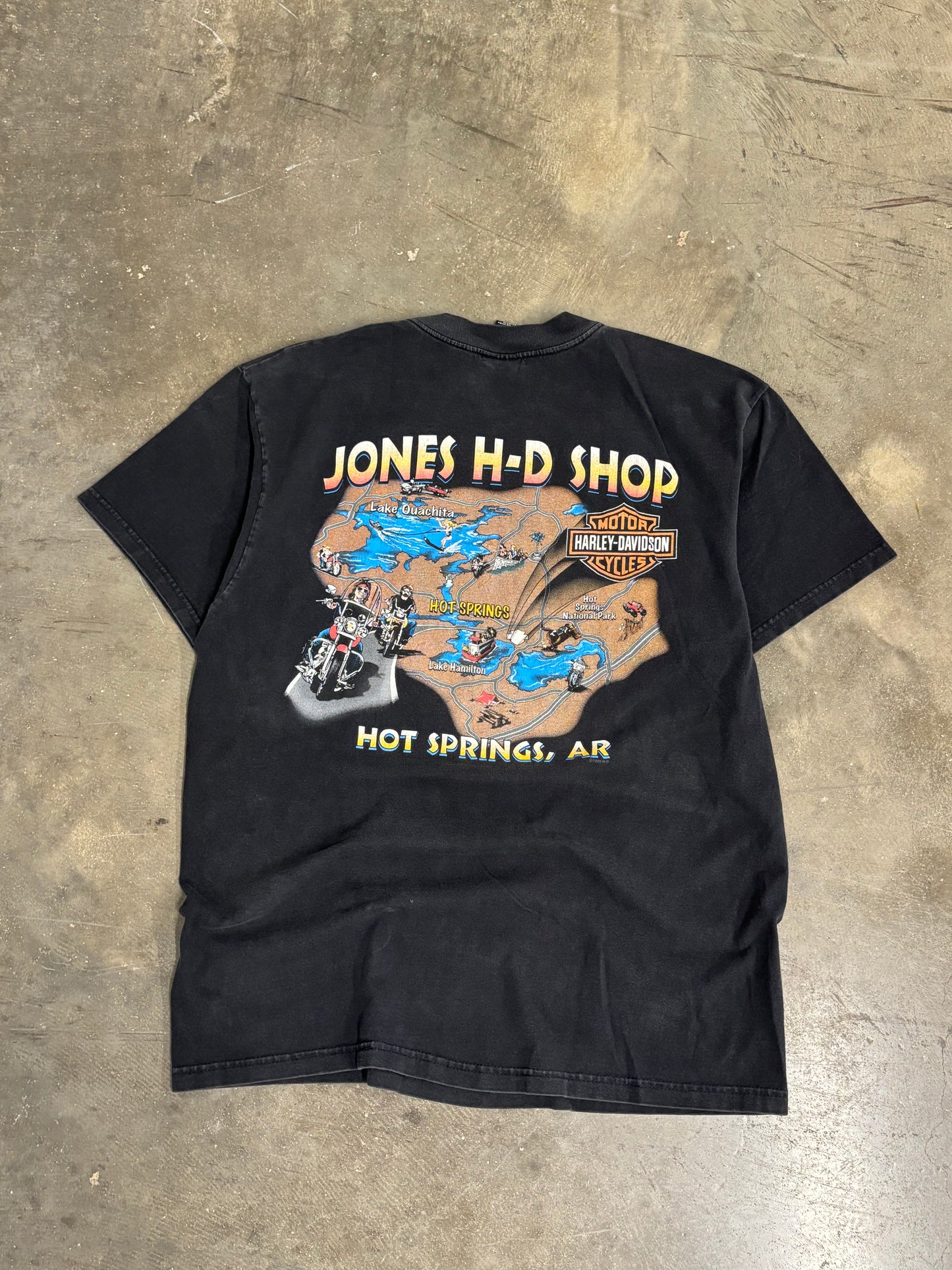 Vintage Harley Davidson Leader of the pack shirt size large