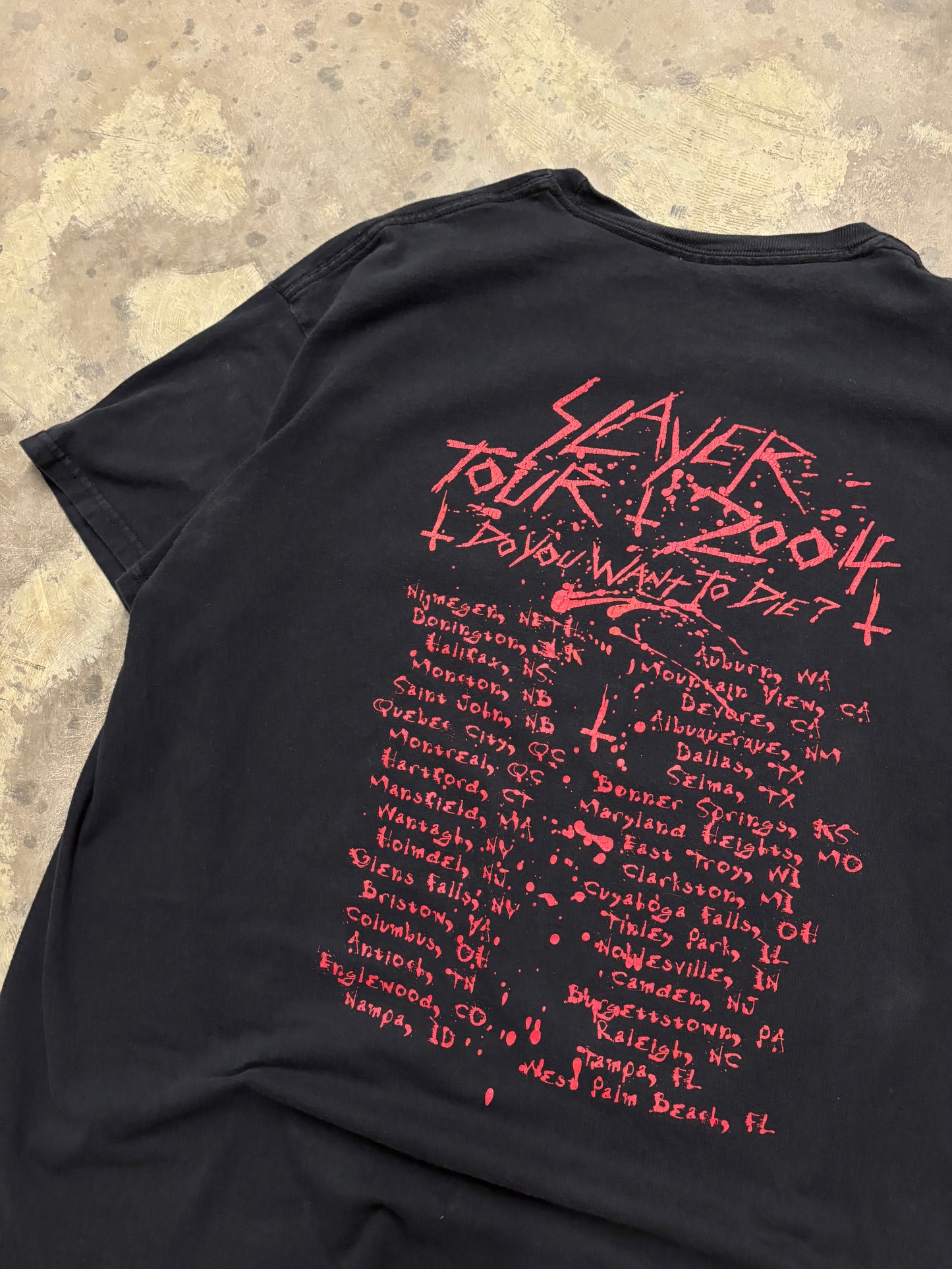 Vintage Slayer shirt size XL
