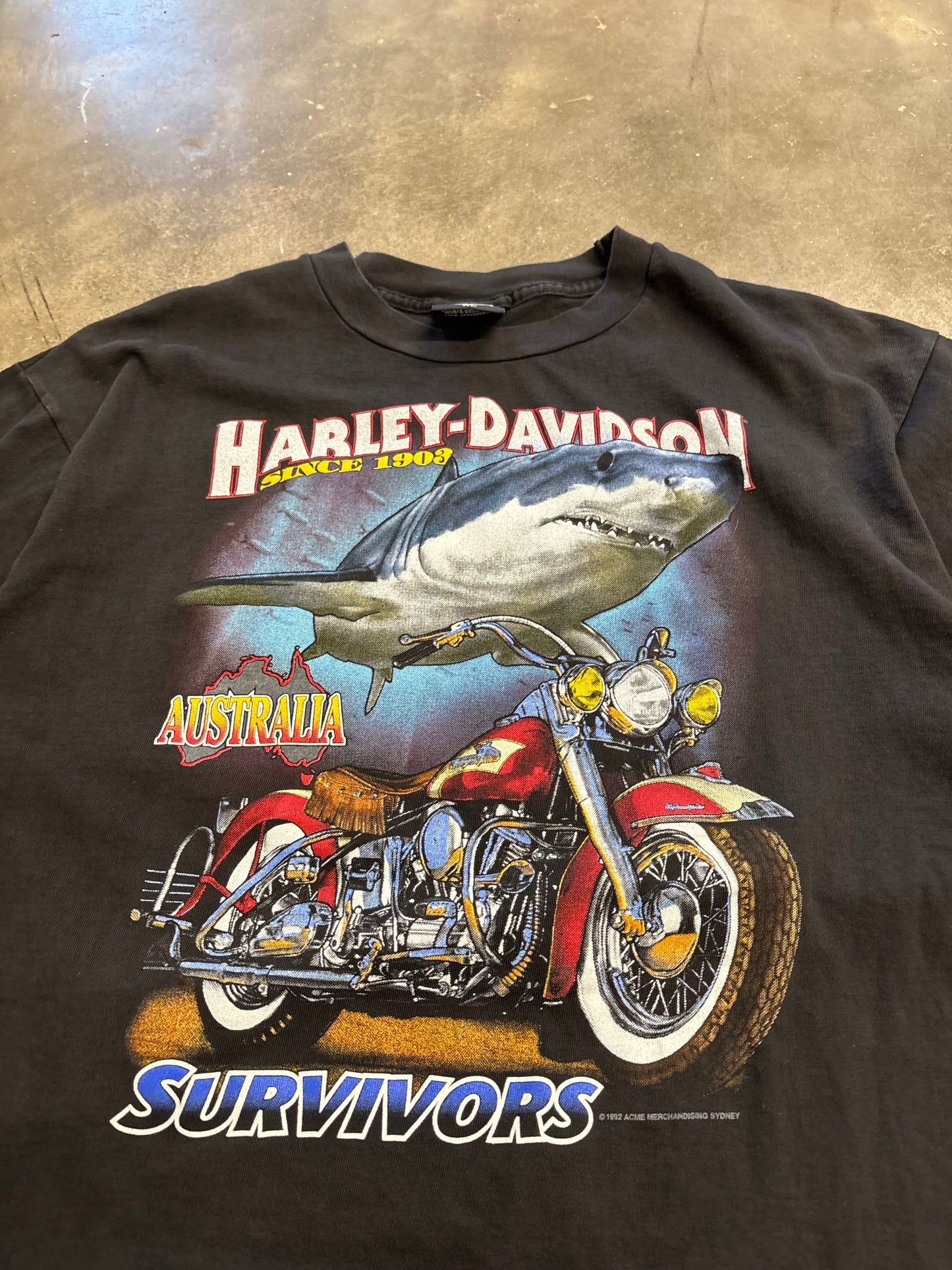 Vintage Harley Davidson Australia shirt size extra large