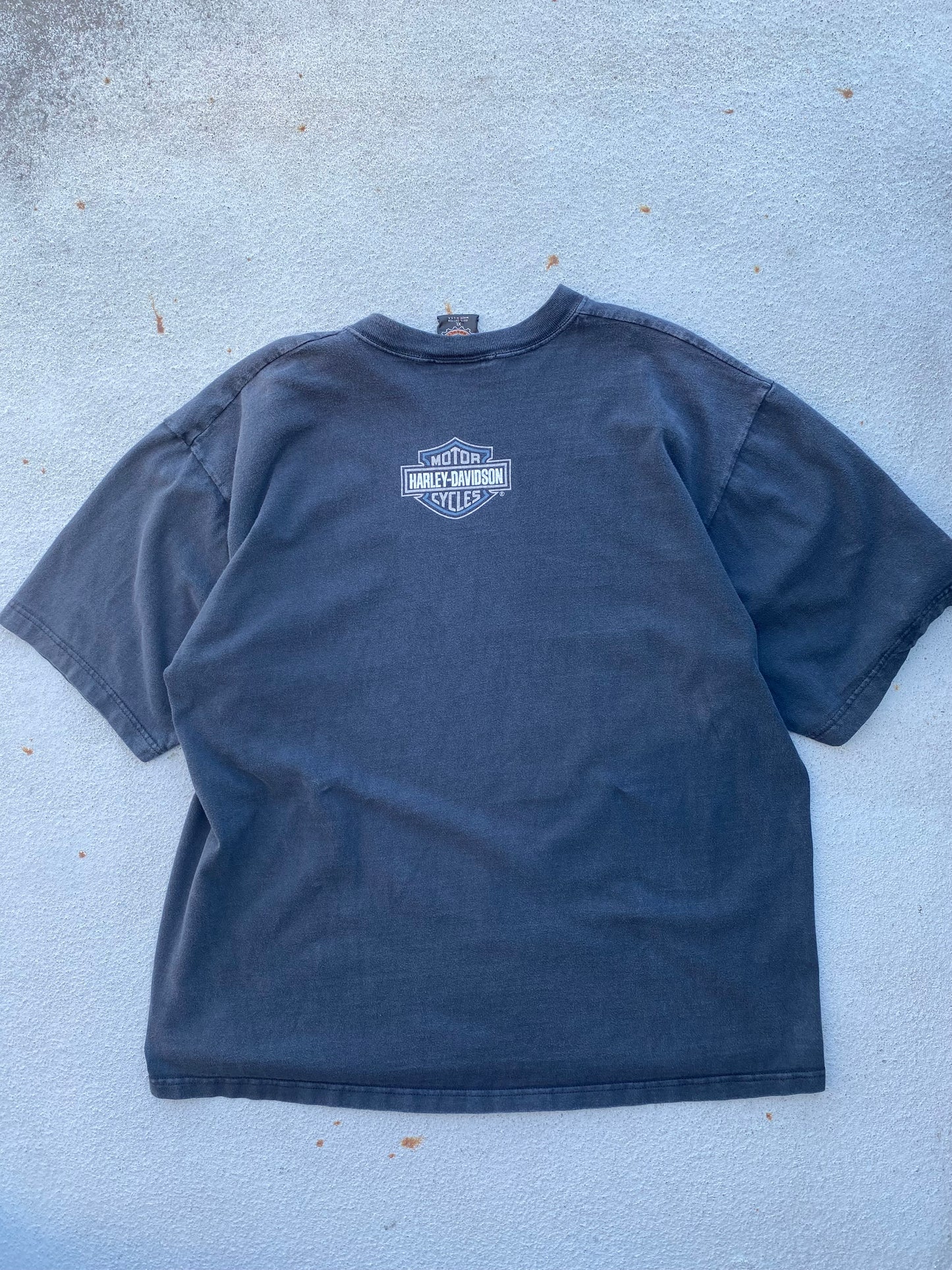 Vintage Harley Big Bike shirt Size XL