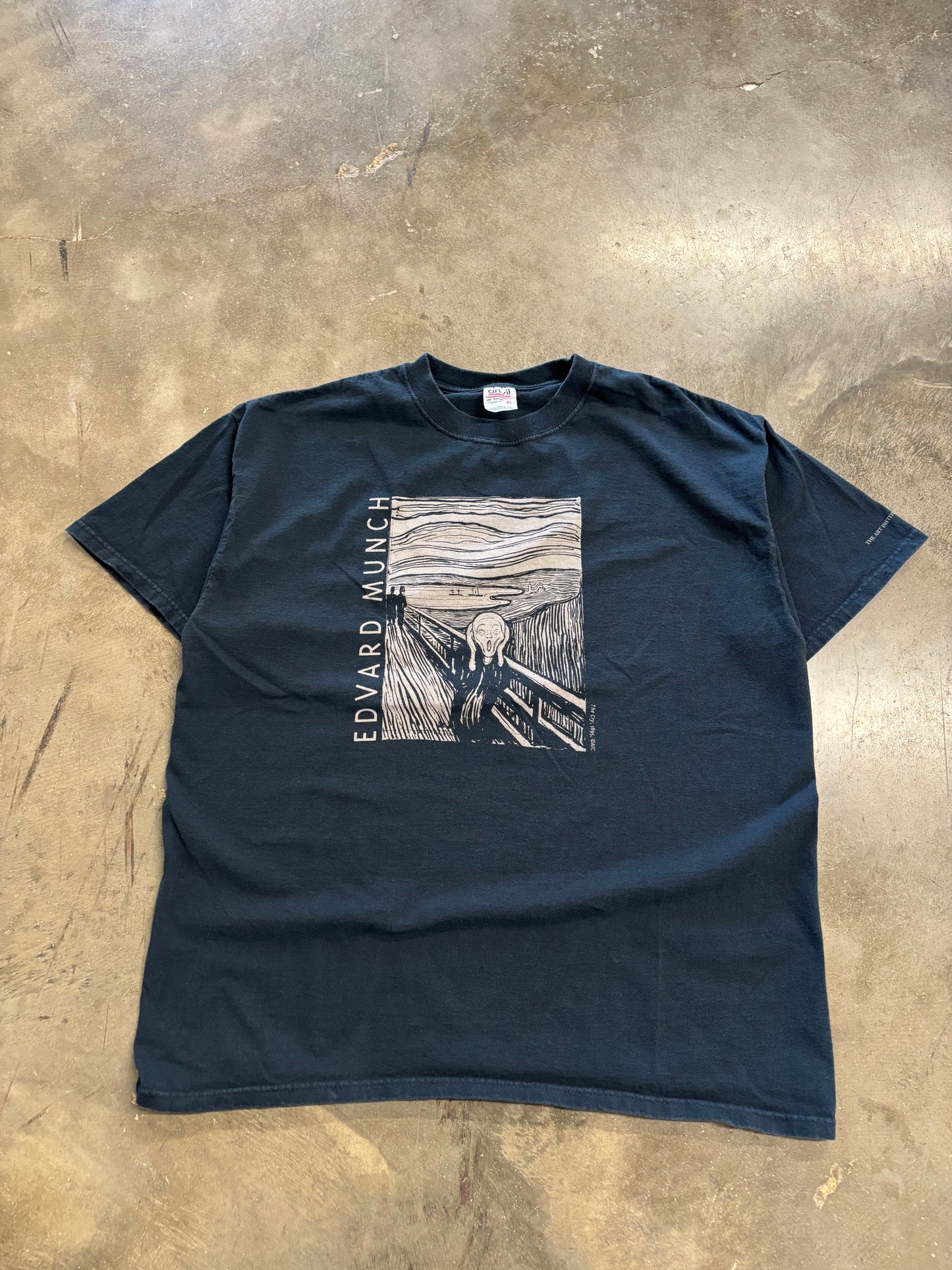 Vintage Edward Munch Scream shirt size XL
