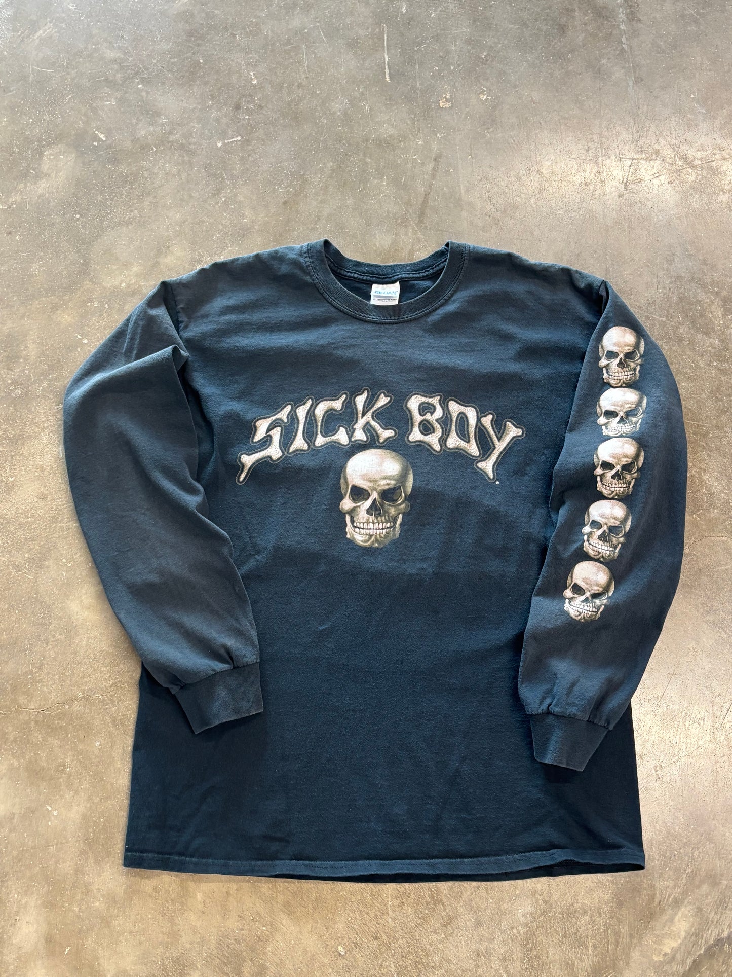 Sick boy motorcycles shirt size large