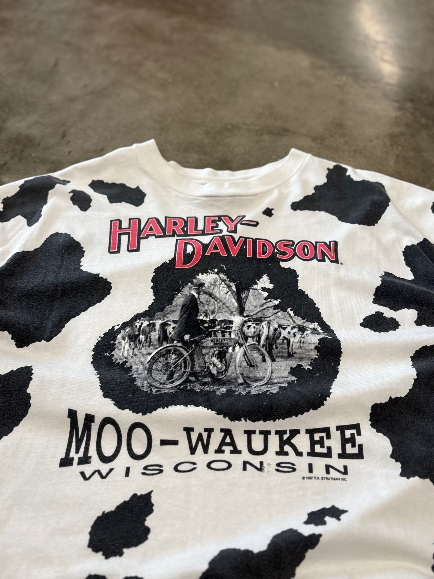 Vintage Harley Davidson moowaukee shirt size xl