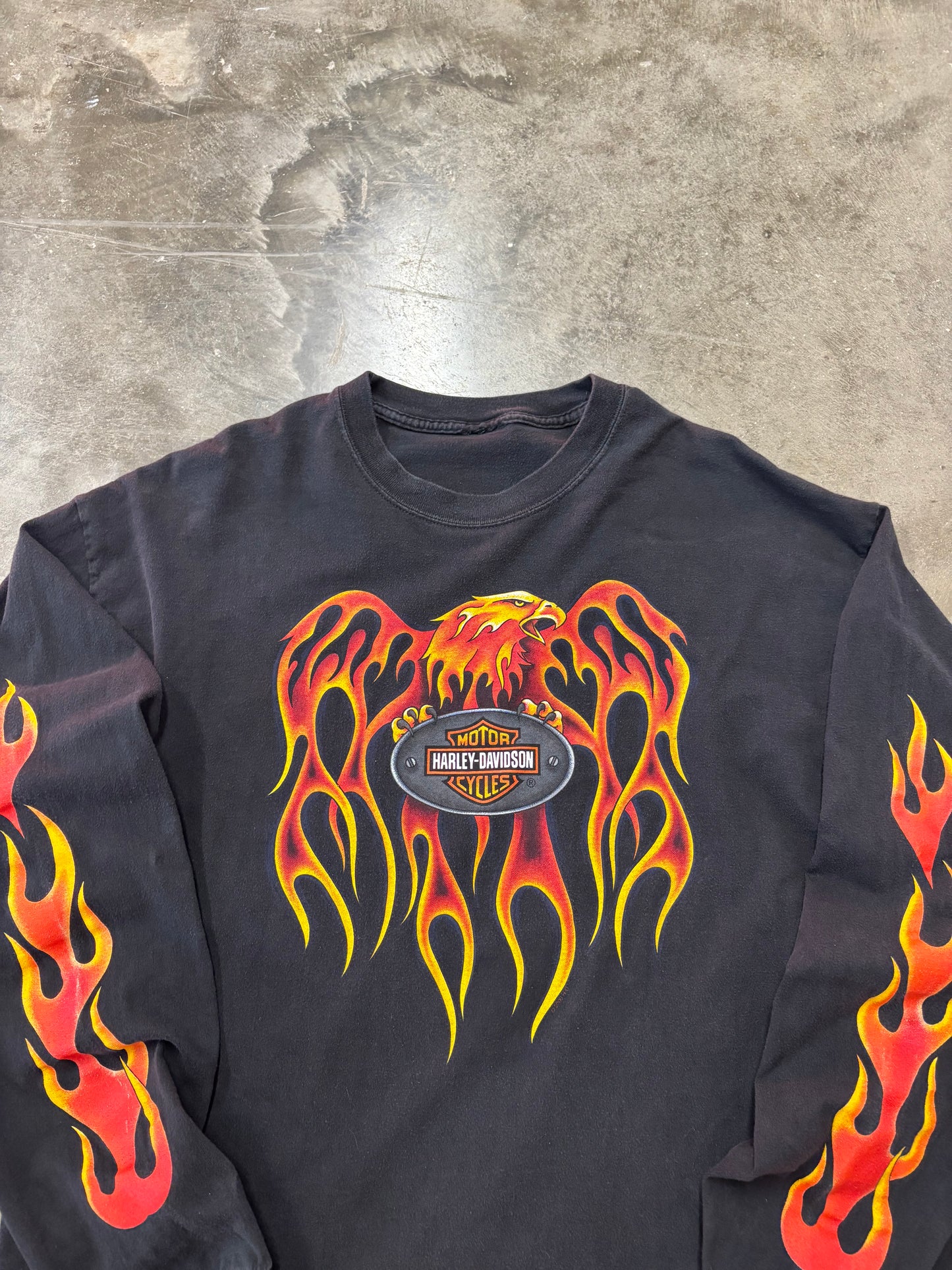 Vintage Harley Davidson Navsclone long sleeve size xl