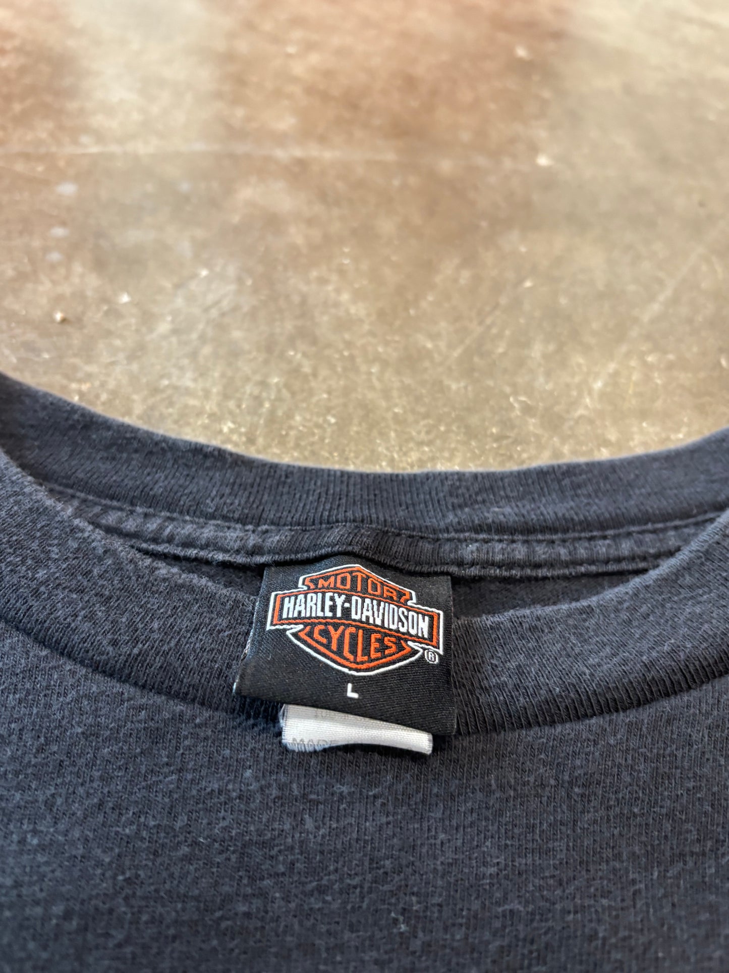 Vintage Harley Davidson purple Eagle Lightning shirt