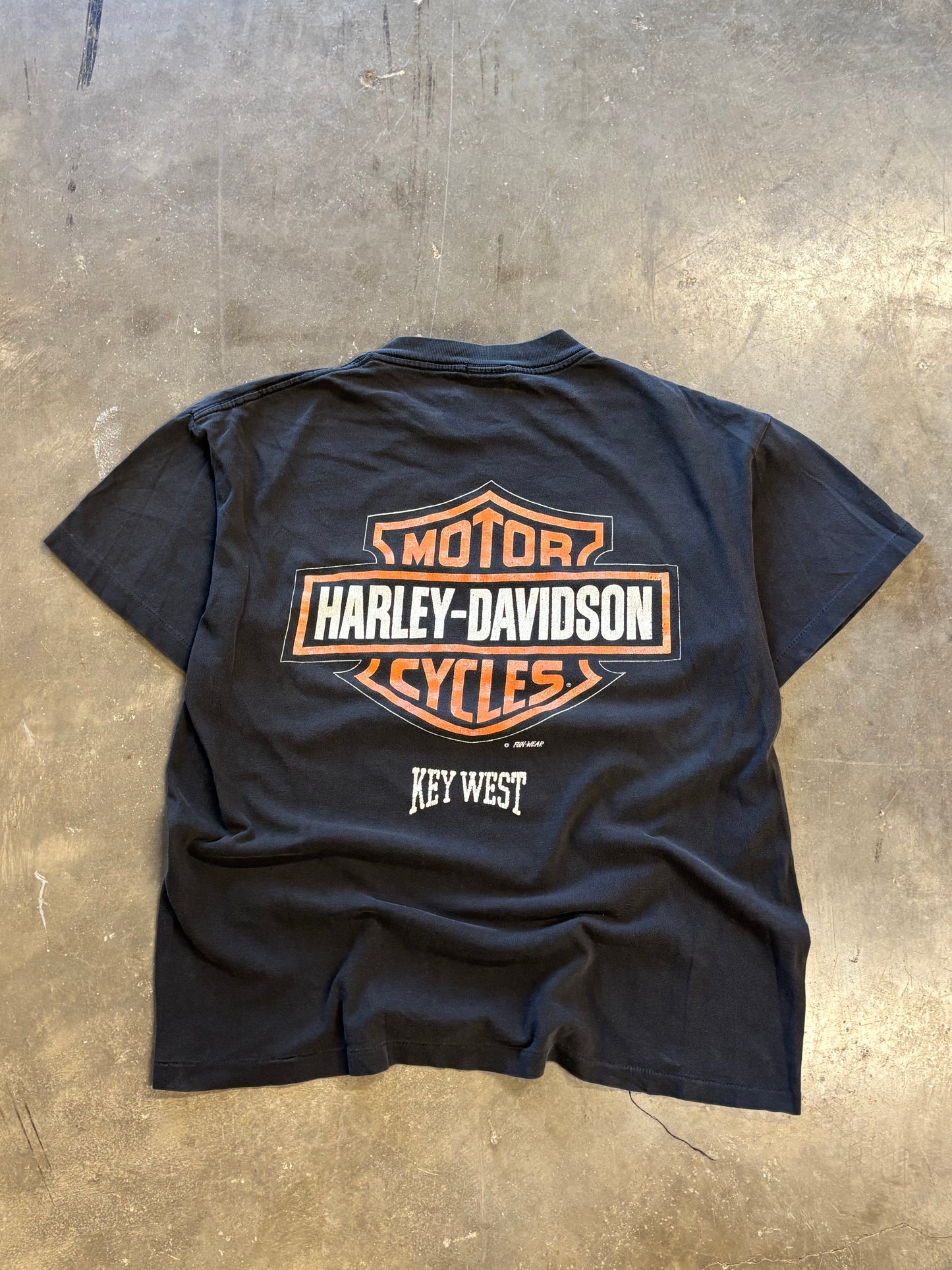 Vintage Harley Davidson Streak Lightning shirt size large