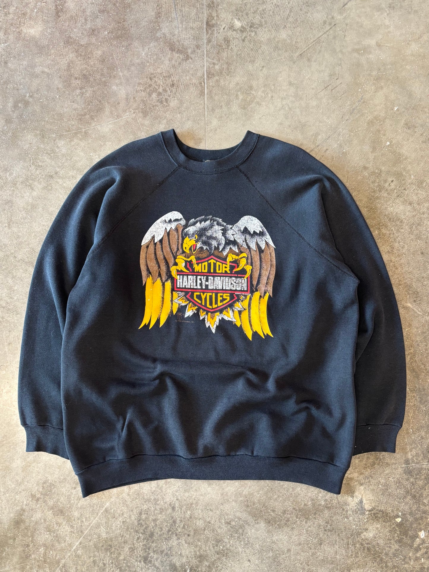 Vintage Harley Davidson Eagle sweatshirt size XXL