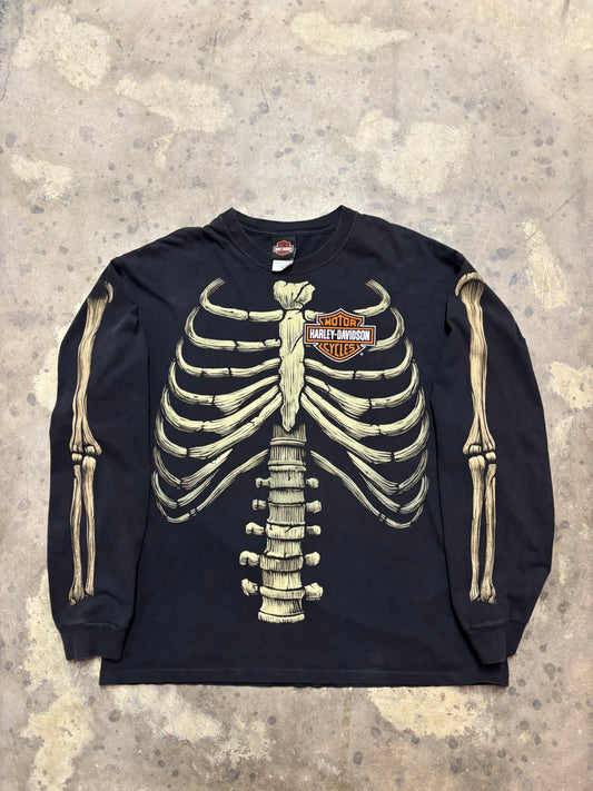Harley Davidson what the skelly long sleeve size extra large shirt