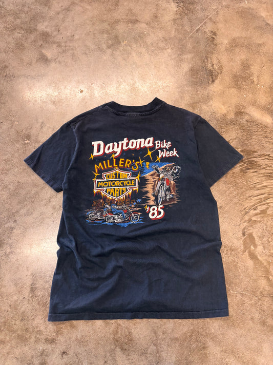 Vintage Harley Davidson sparkle pocket shield shirt size large