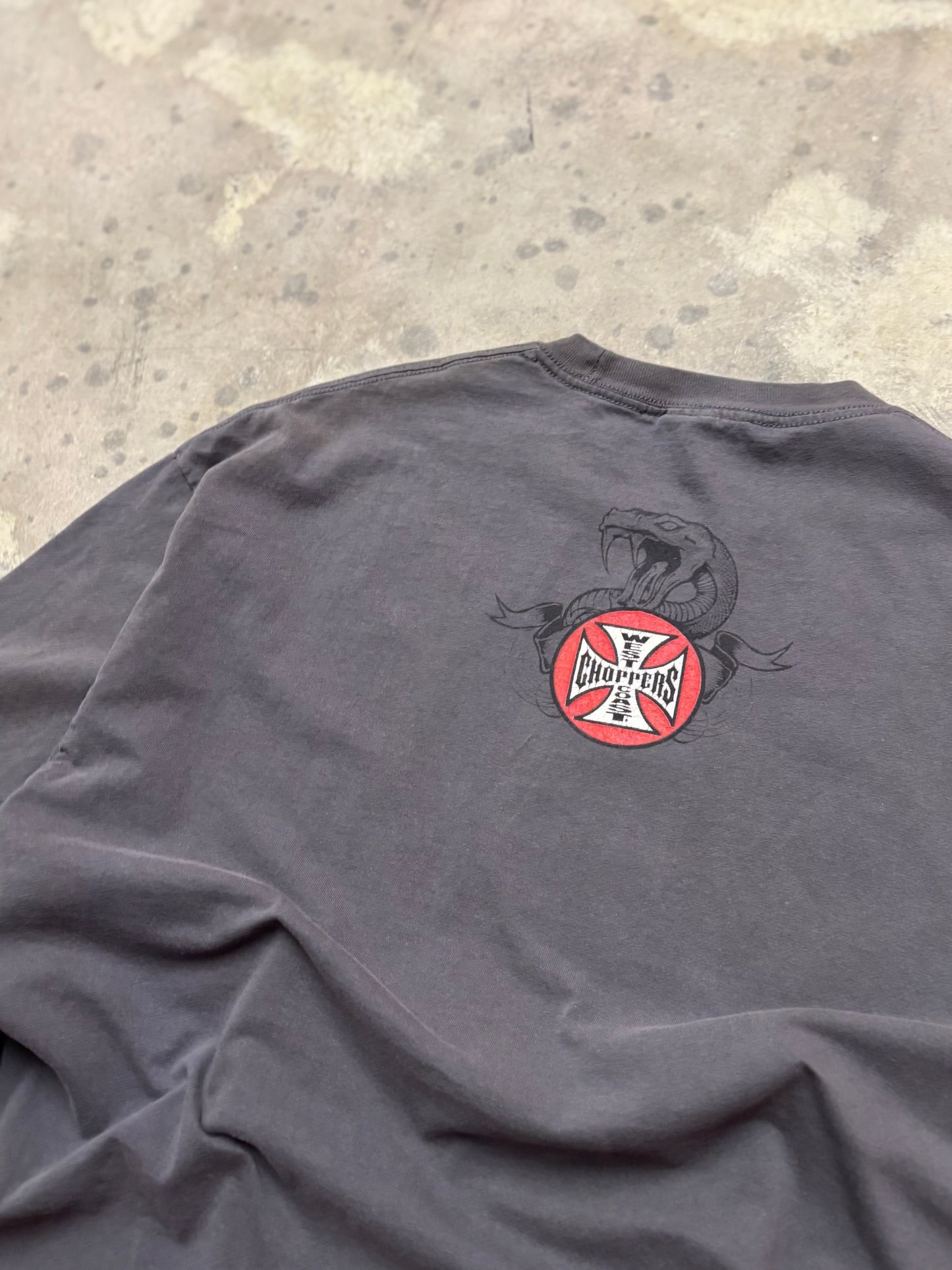 Vintage West Coast Chopper Snake shirt size XL