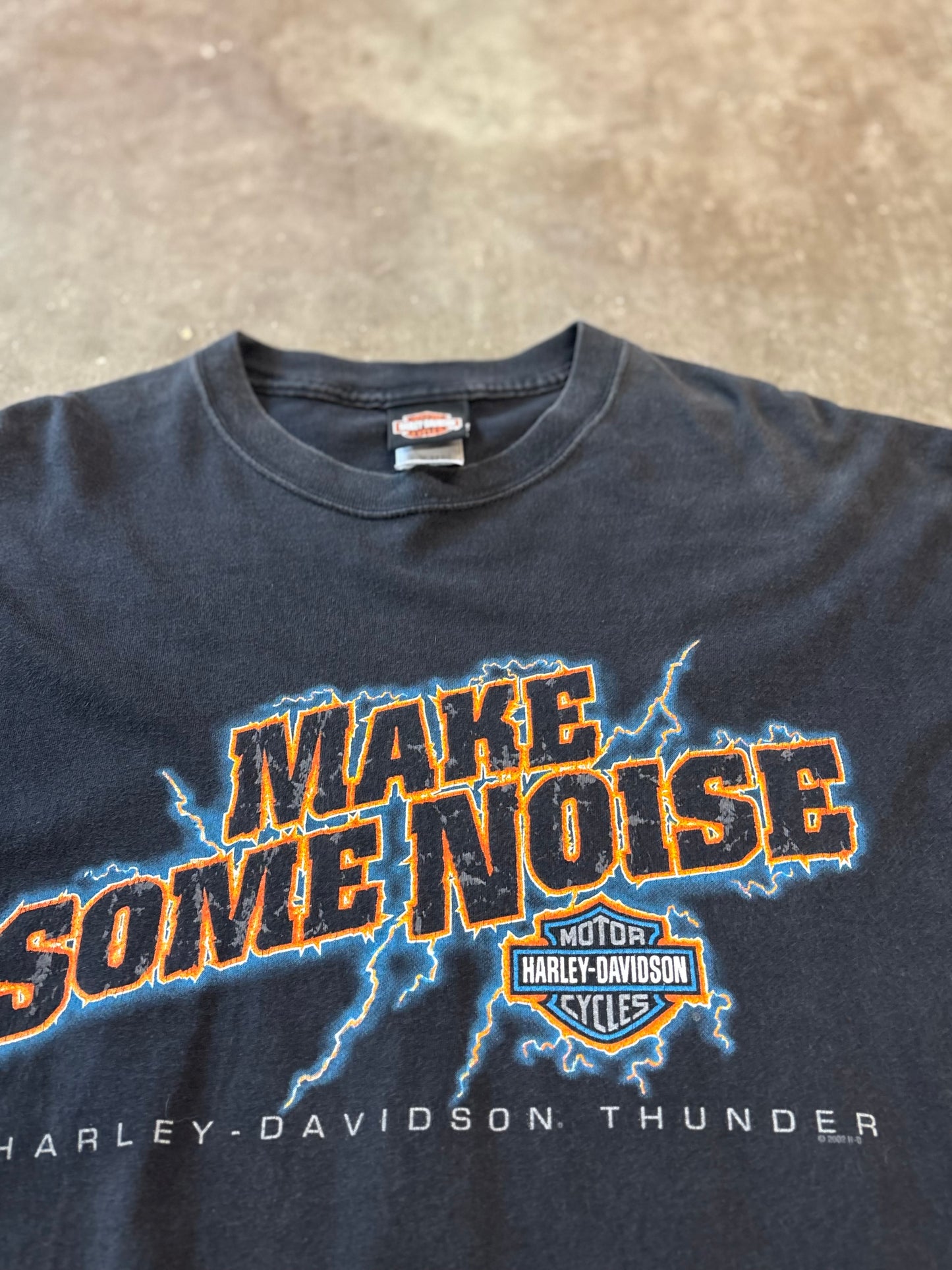 Vintage Harley Davidson Make some noise long sleeve size xl