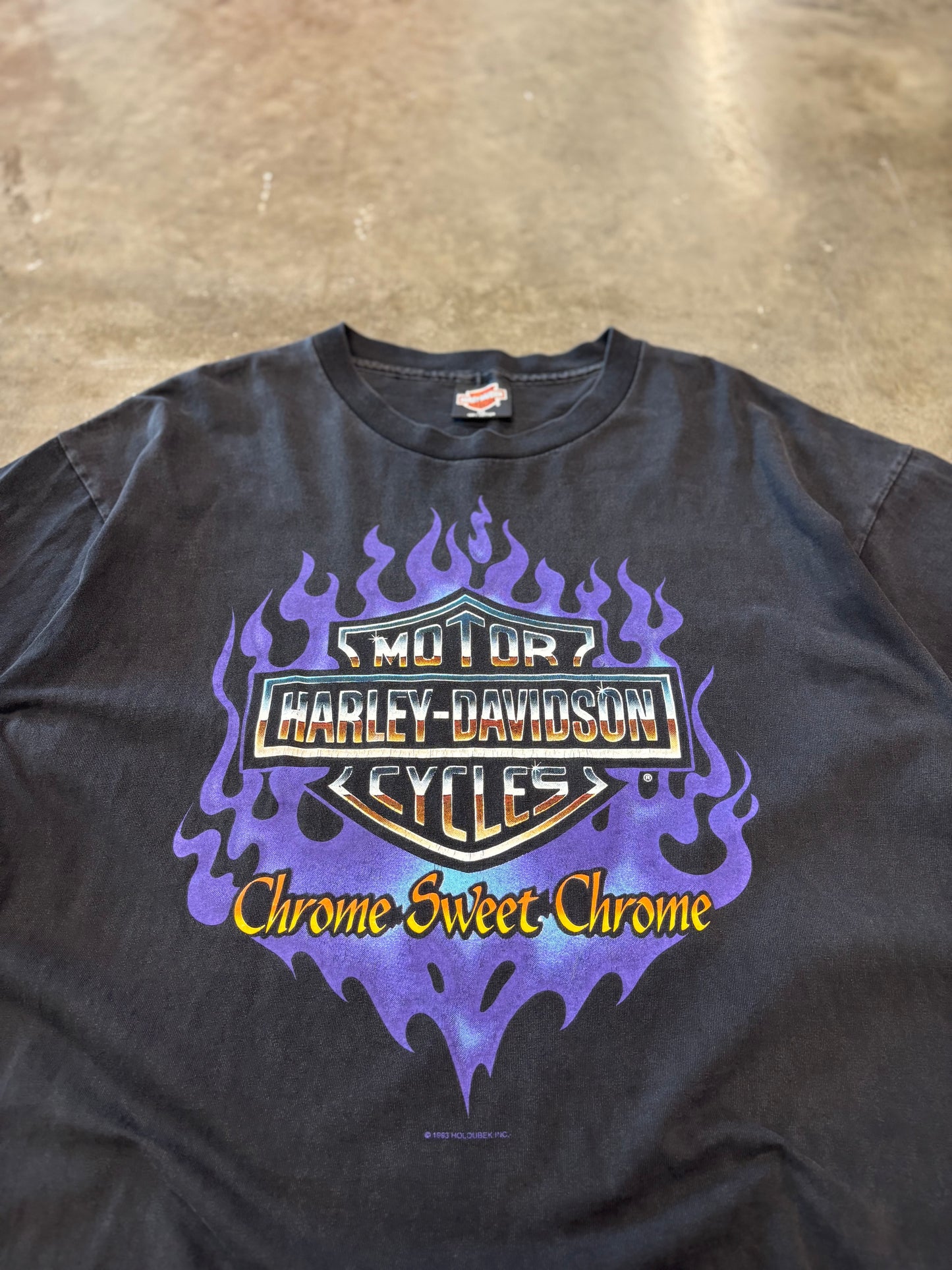 Vintage Harley Davidson Chrome sweet chrome shirt size XL