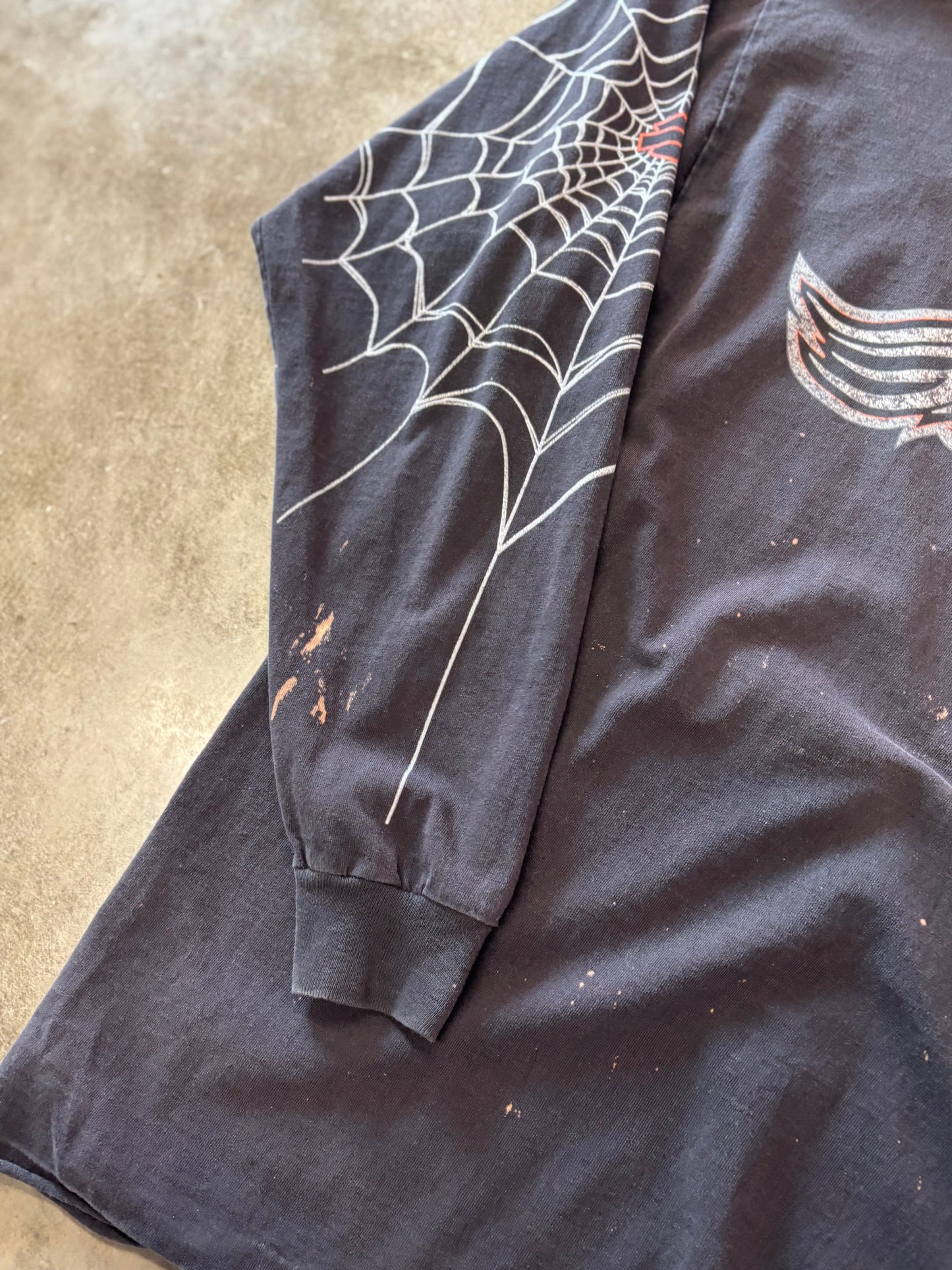 Vintage Harley Davidson spider web size large