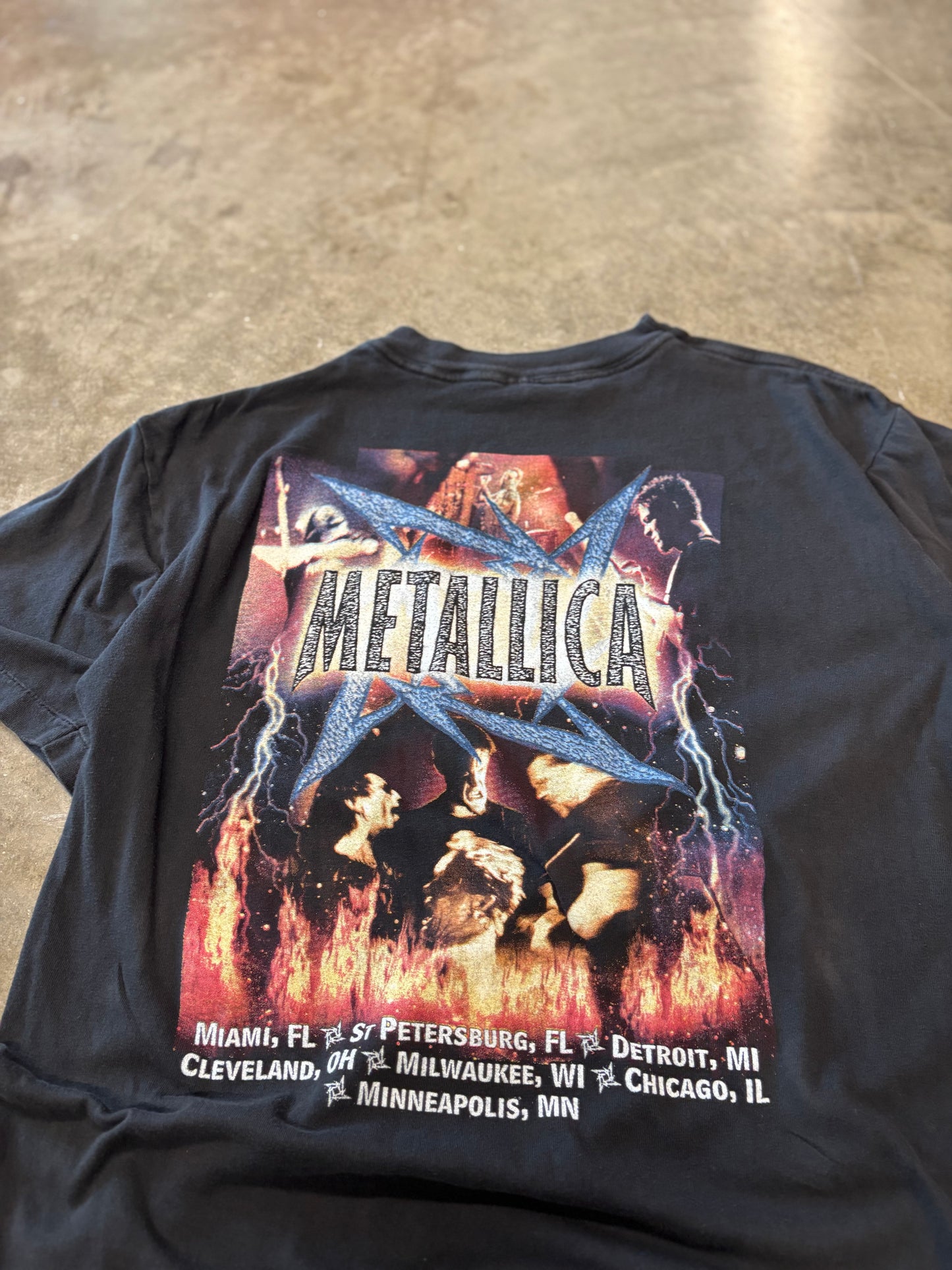 Vintage Metallica Load Parking Lot tour shirt size XL