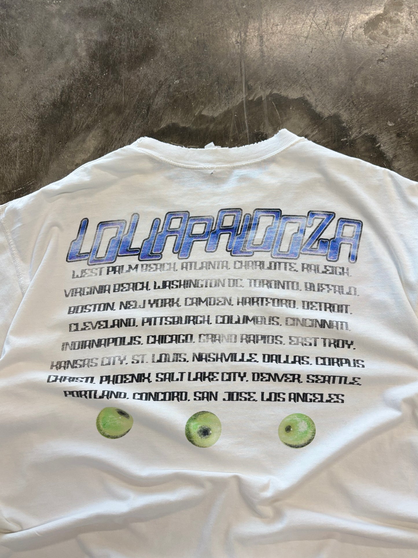 Vintage Lollapalooza fractal shirt size XL