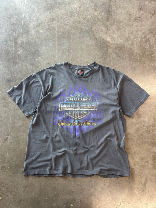 Vintage Harley Davidson Chrome sweet chrome short sleeve size xl