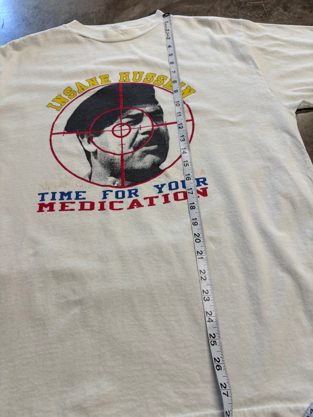 Vintage Saddam Hussein shirt size extra large