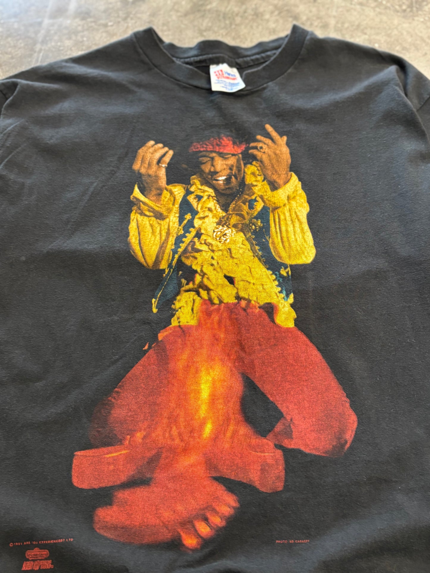 Vintage Jimi Hendrix shirt size xl