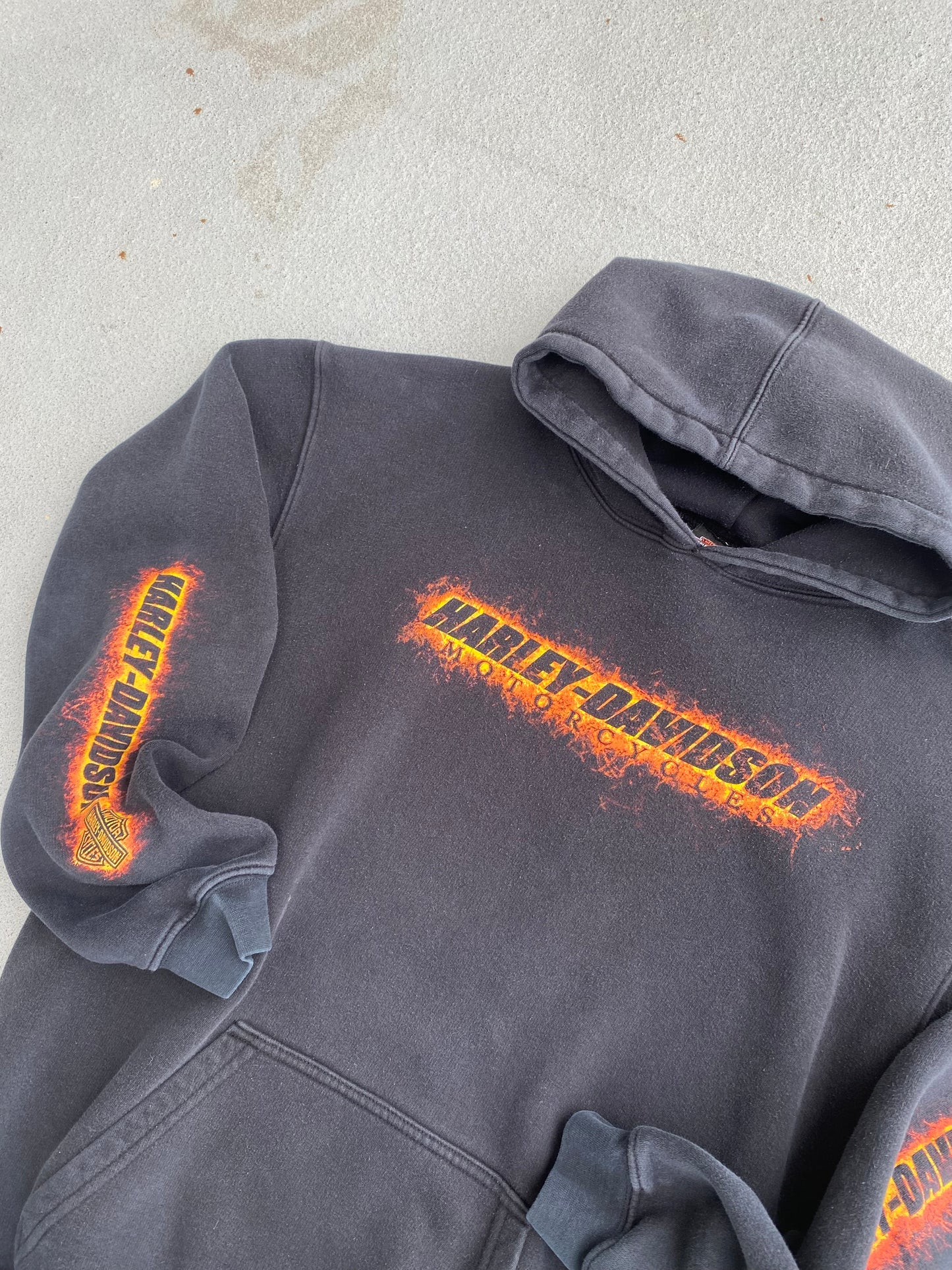 Harley Davidson Sleeve Hit hoodie Size Large