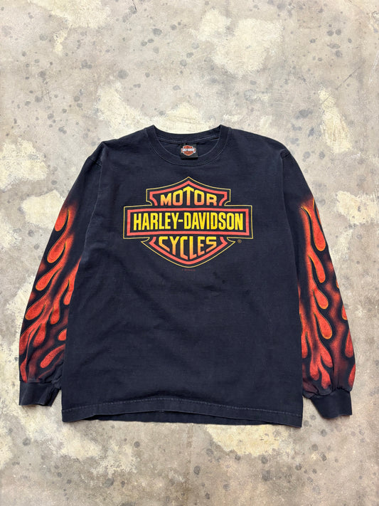 Harley Davidson inferno shield long sleeve size medium