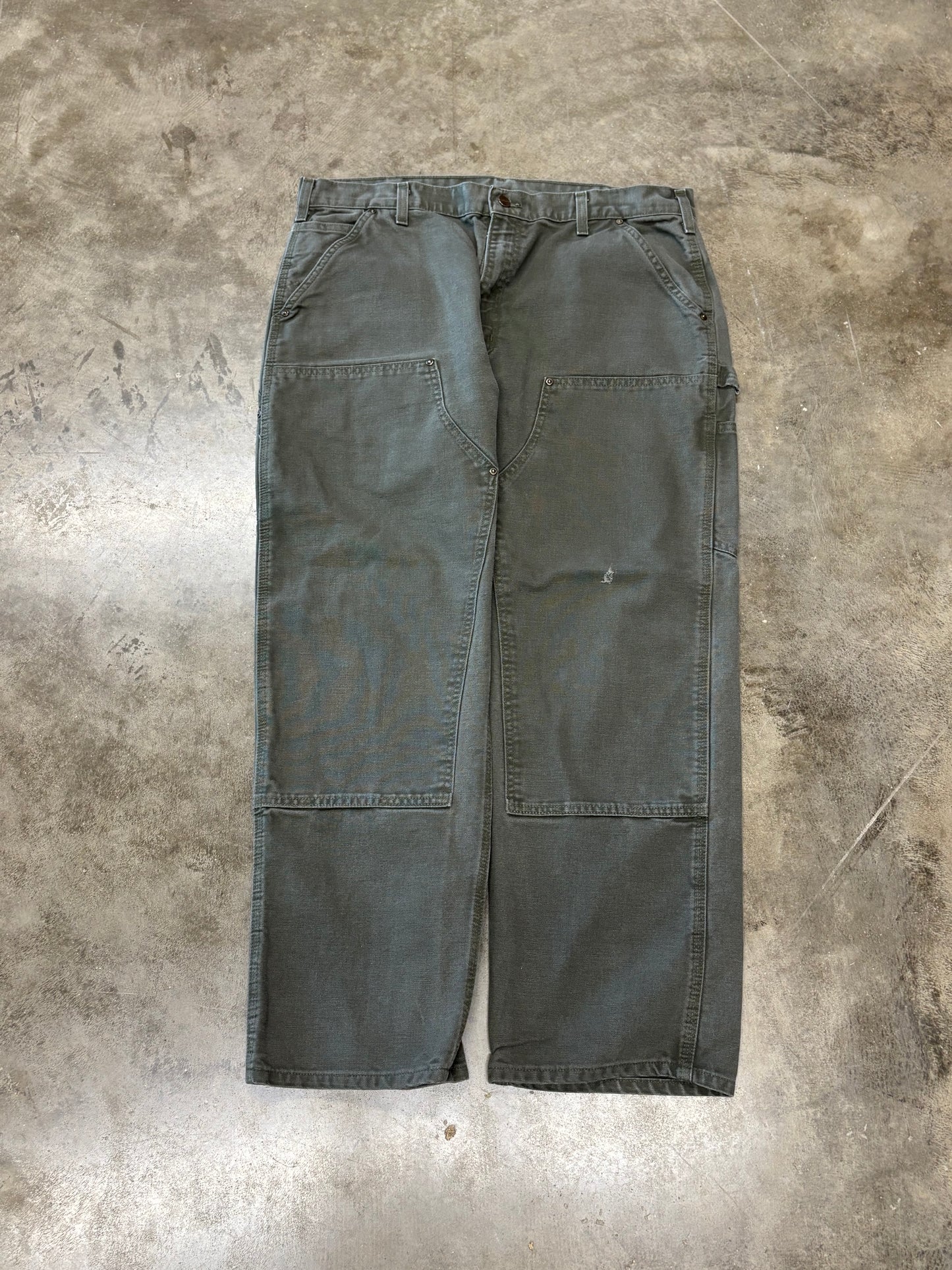 Green Carhartt Double Knees