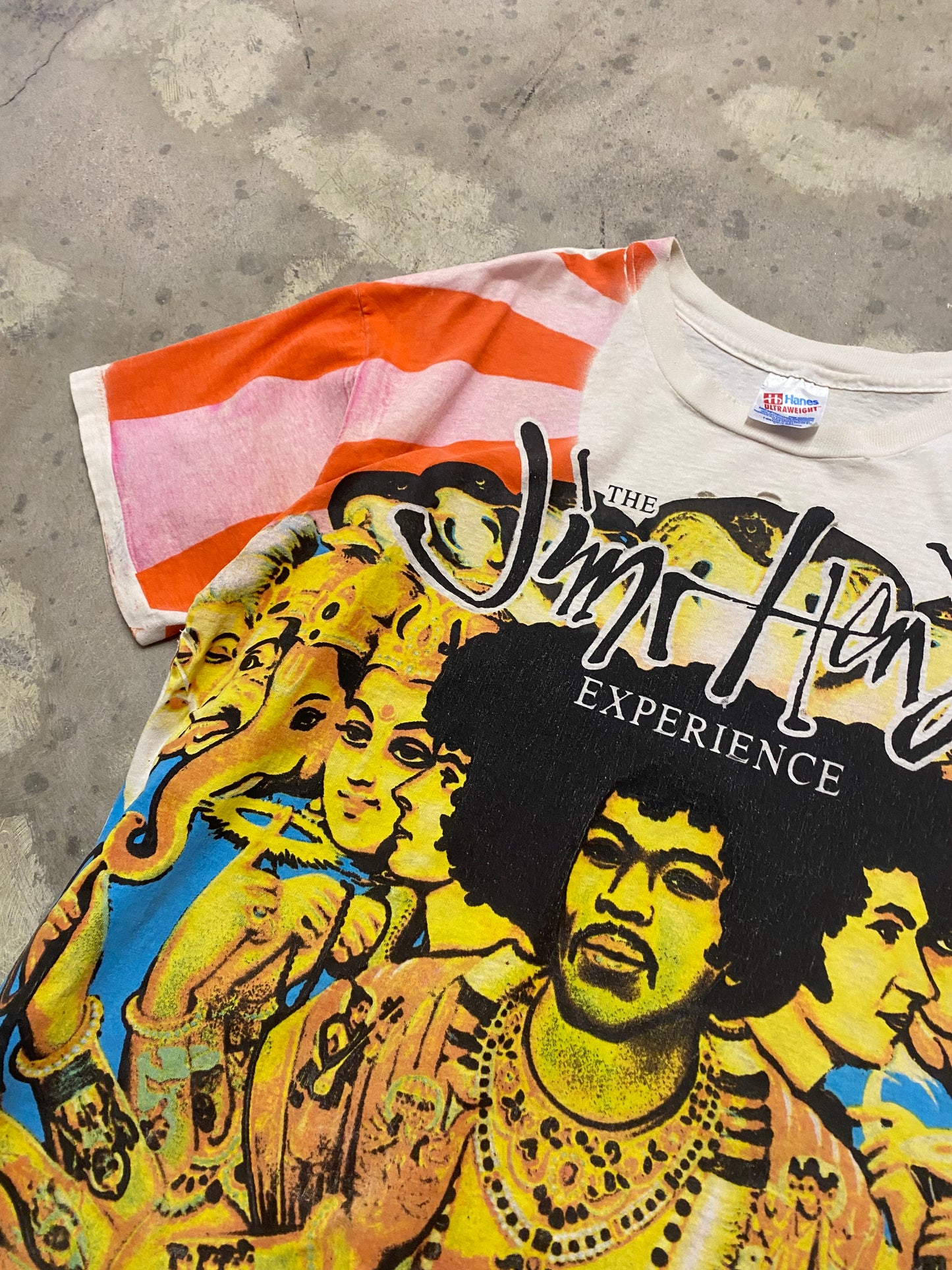 Vintage Jimi Hendrix AOP shirt size extra large