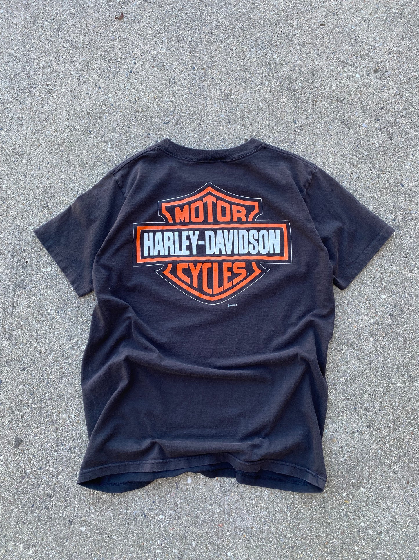 Vintage Hottest Sound on the road Harley Davidson shirt size L/XL