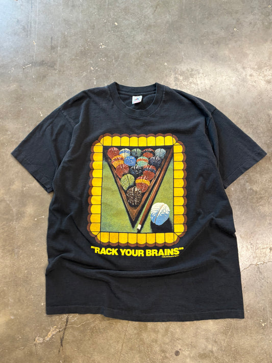 Vintage Rack your brains shirt size XL