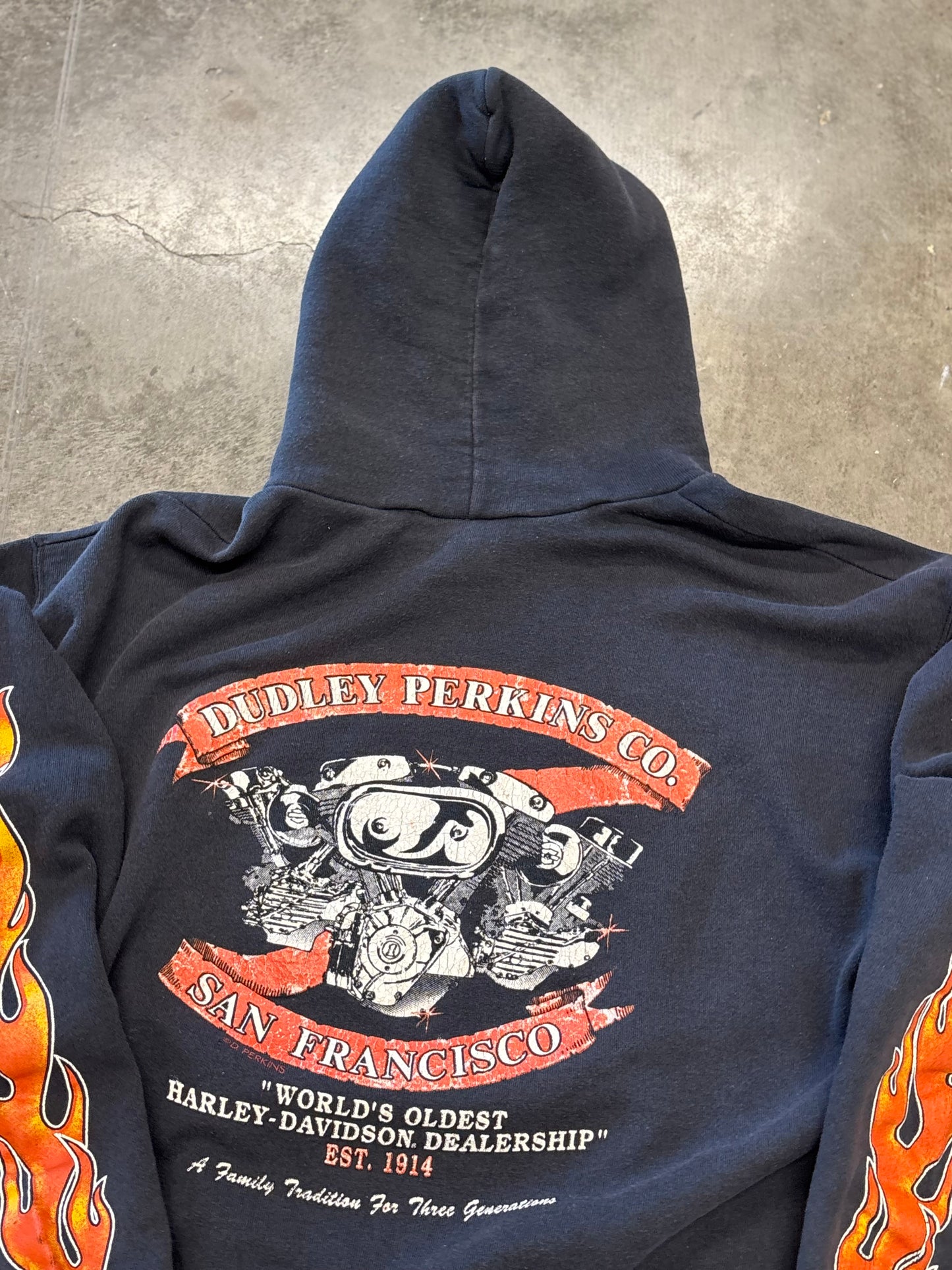 Vintage Harley Davidson Hoodie size extra large