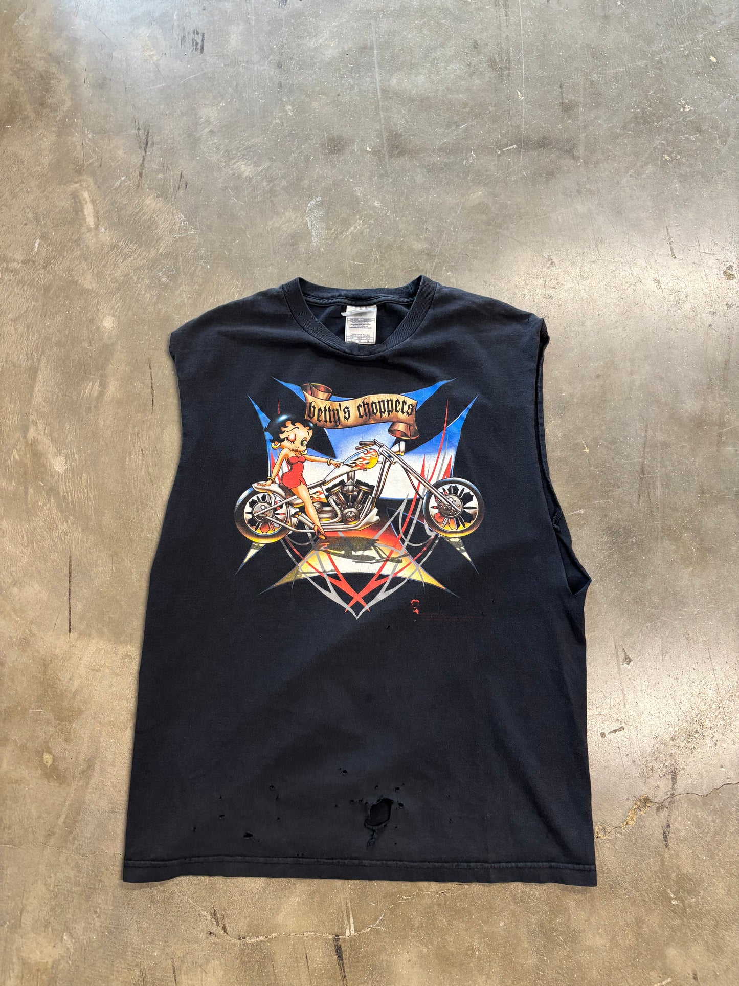Vintage Betty Choppers shirt size large