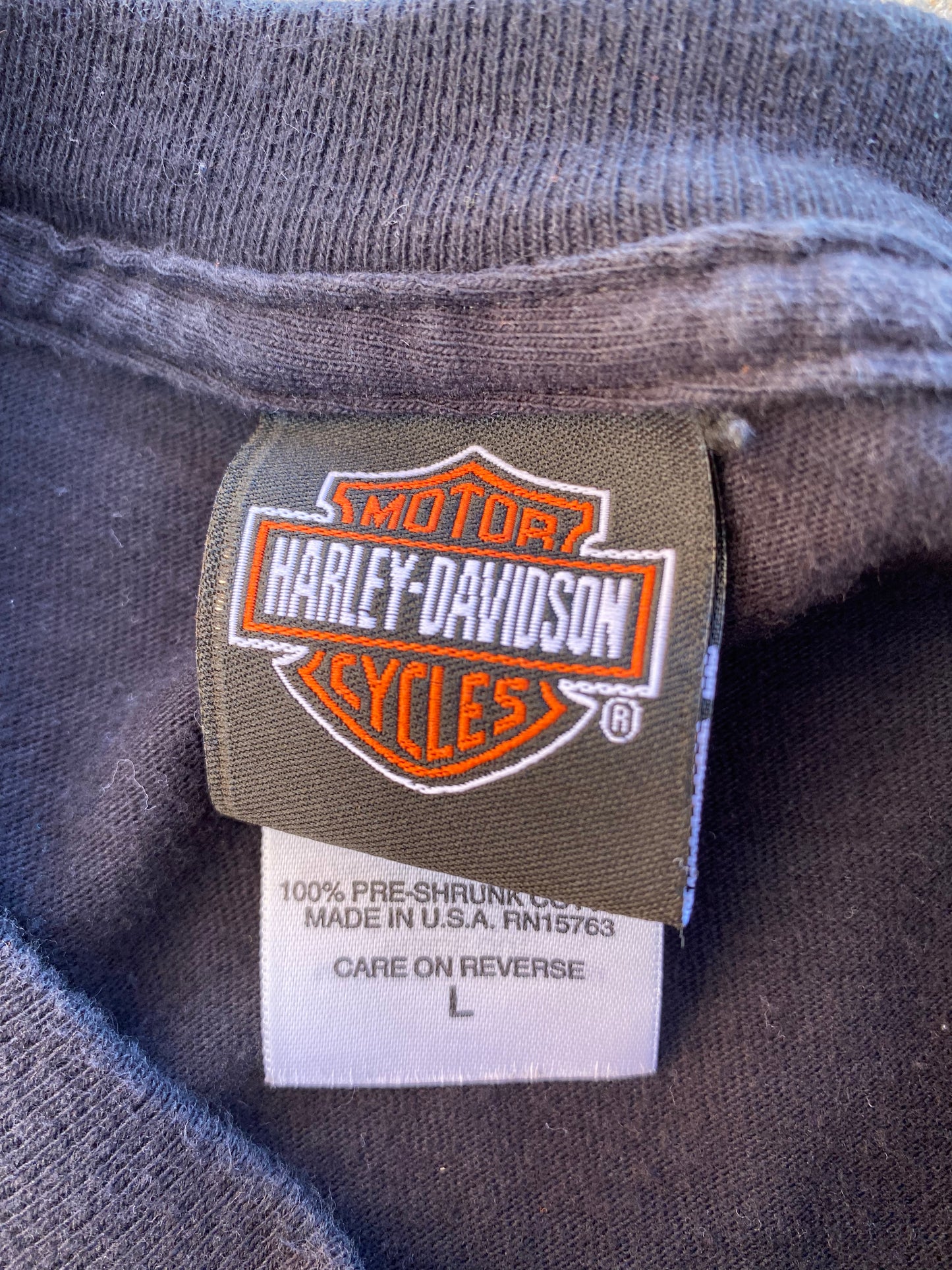 Harley Davidson 105 years long sleeve size large