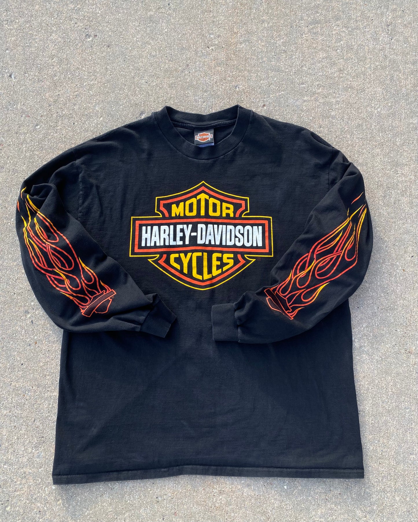 Vintage Harley Davidson Classic Logo Long sleeve Size XL