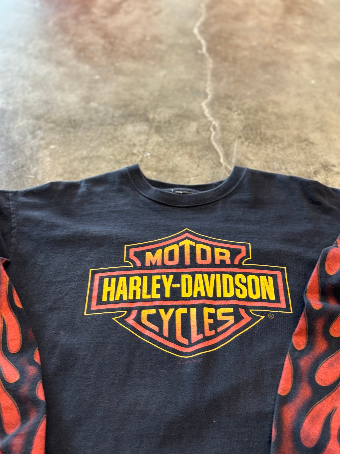 Vintage Harley Davidson inferno long sleeve size xl