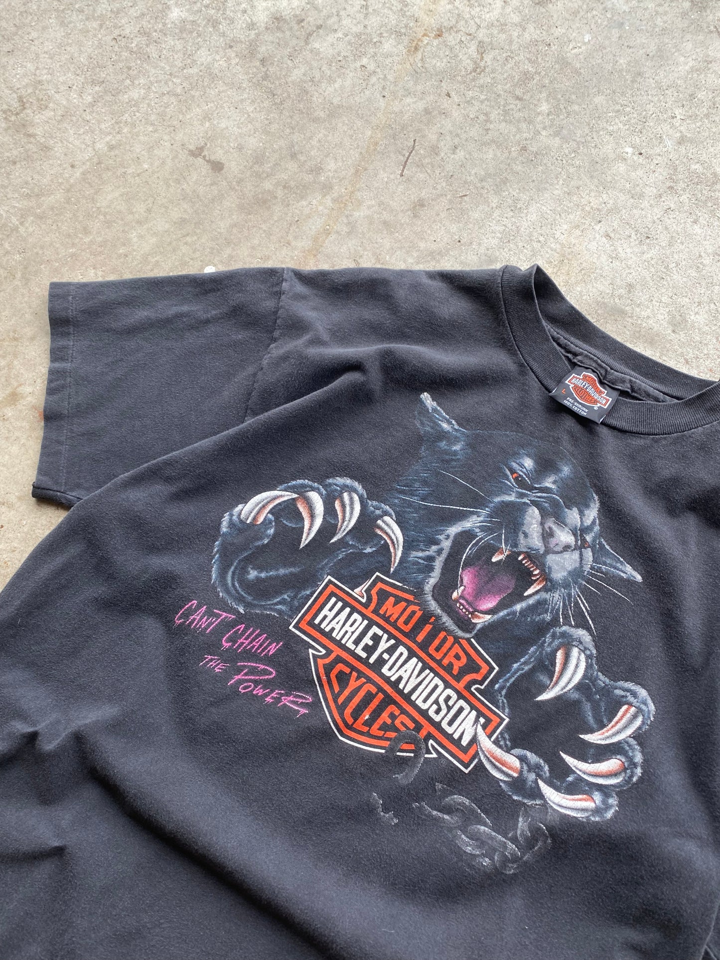 Vintage Harley Davidson Can’t Chain the power shirt size large