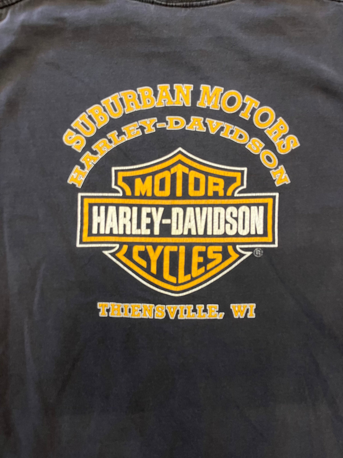 Vintage Harley Davidson Barbed Wire shirt size large
