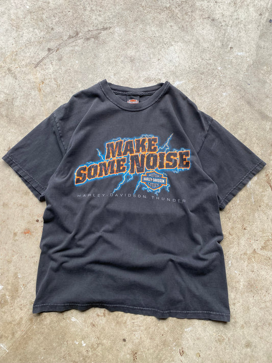 Vintage Harley Davidson Make some noise shirt size large