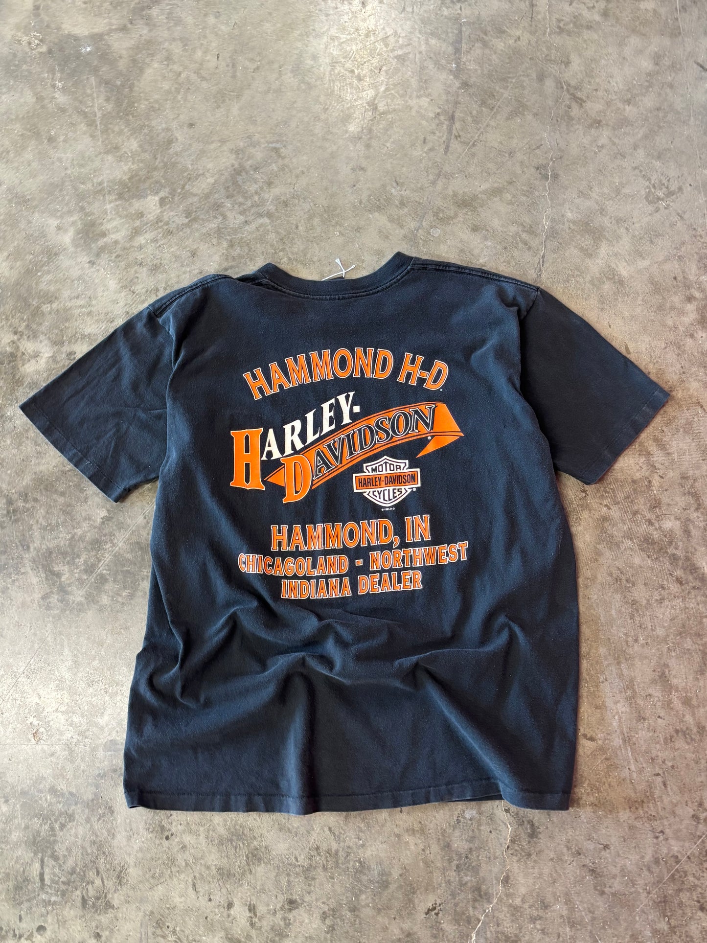 Vintage Harley Davidson wolf shirt size xl