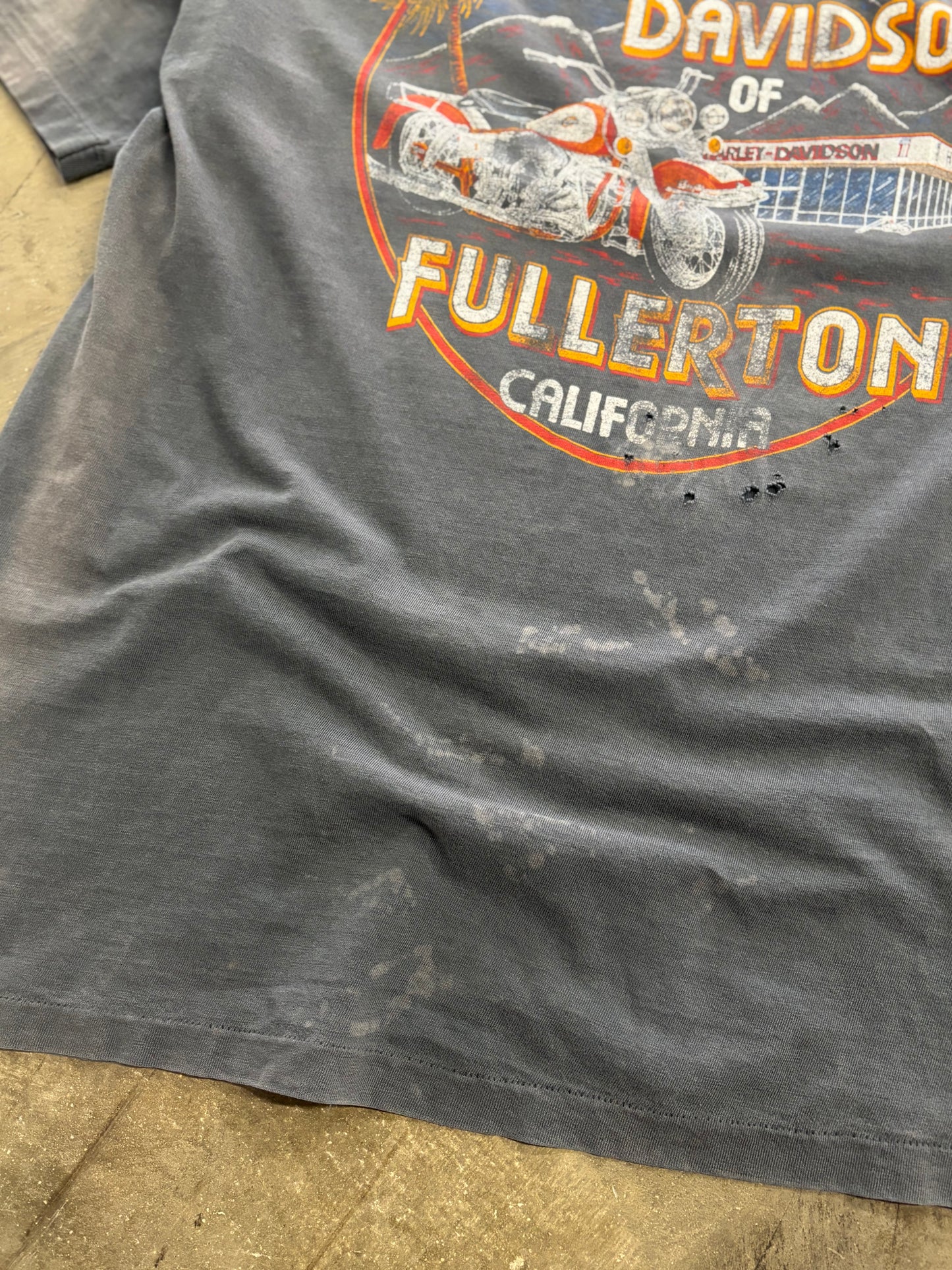 Vintage Sun Faded Harley Davidson Coast to coast 80’s shirt size xl