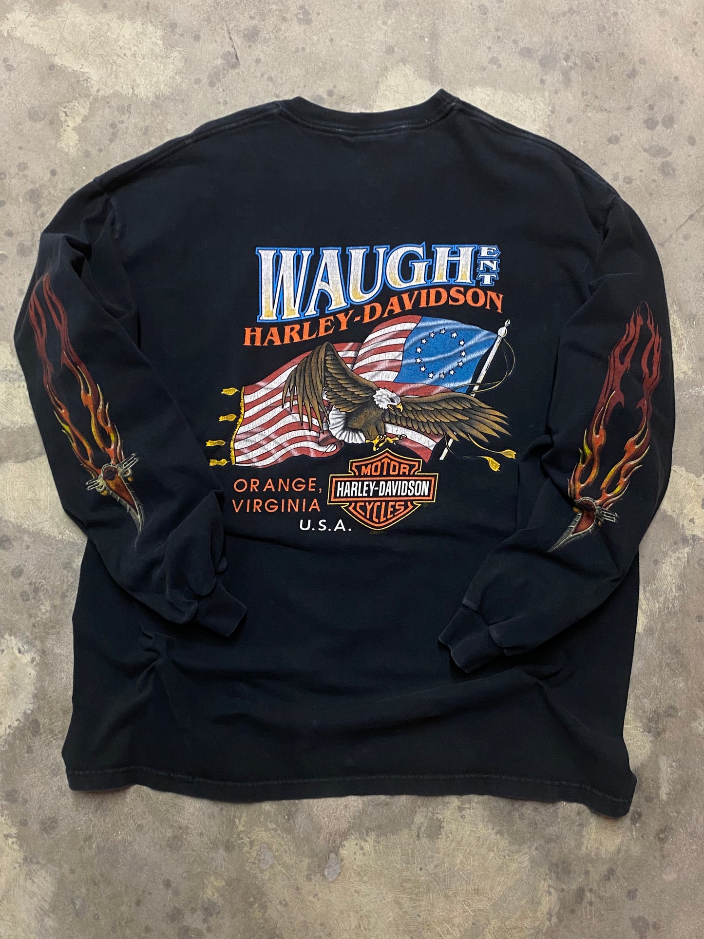 Vintage Harley Davidson V Twin long sleeve size extra large shirt
