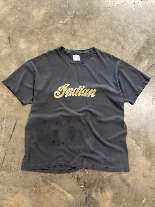 Vintage Faded Out Indian Motorcycles shirt size XL