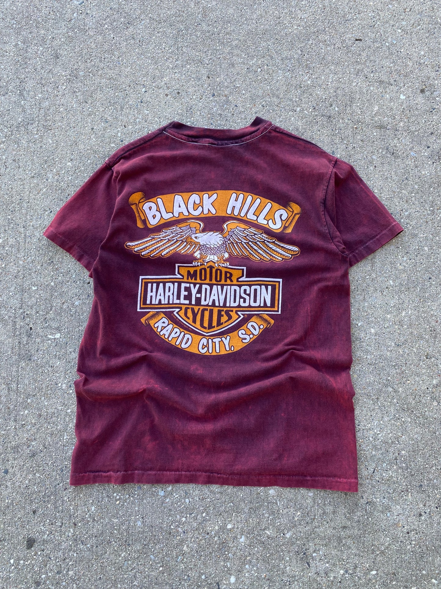 Vintage Harley Davidson the wind beneath my wings shirt size large