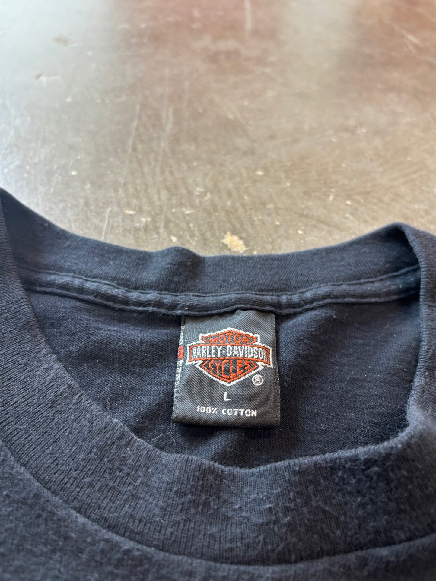 Vintage Harley Davidson Art shirt size large