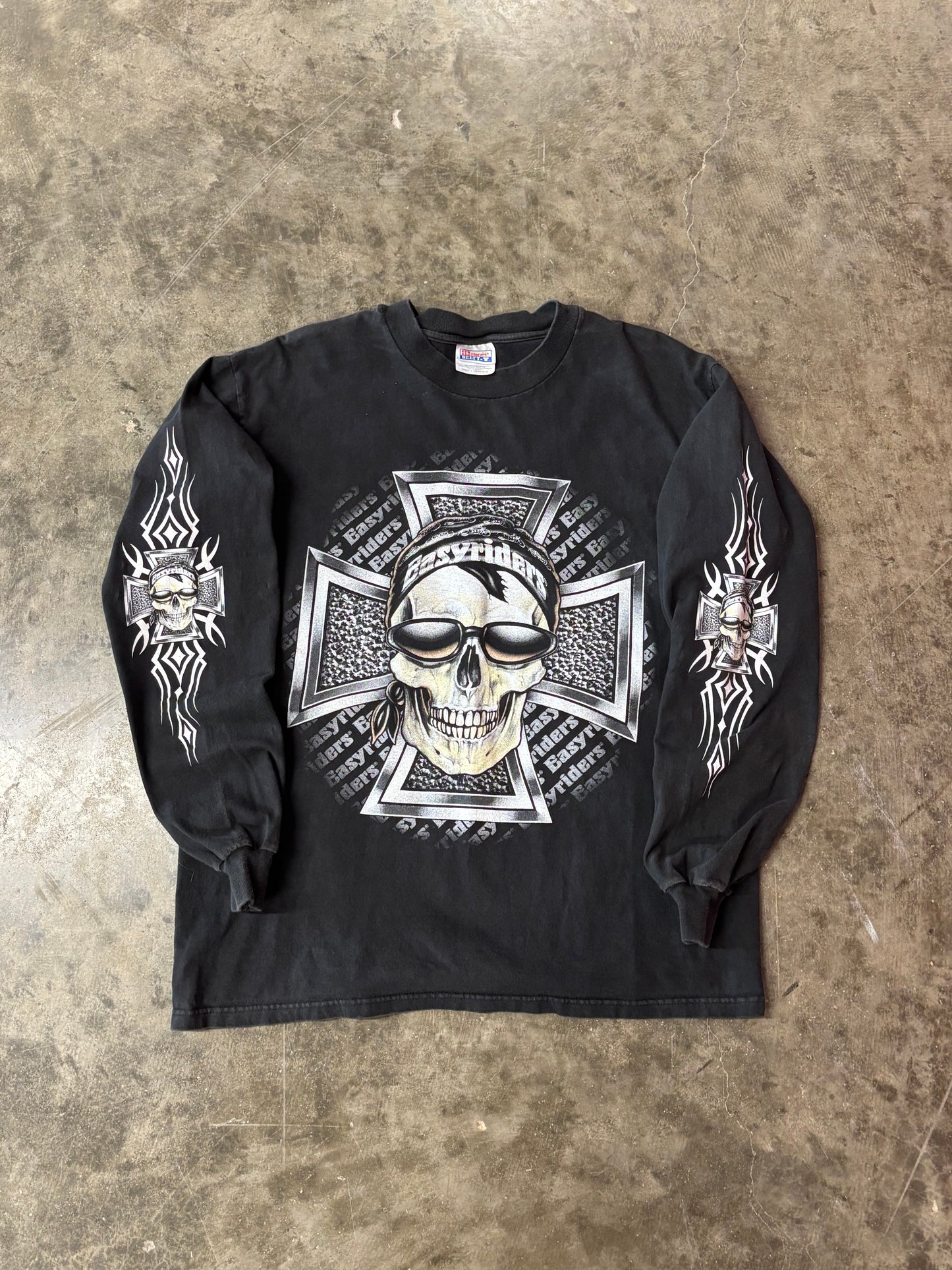 Vintage EasyRiders chopper long sleeve size large