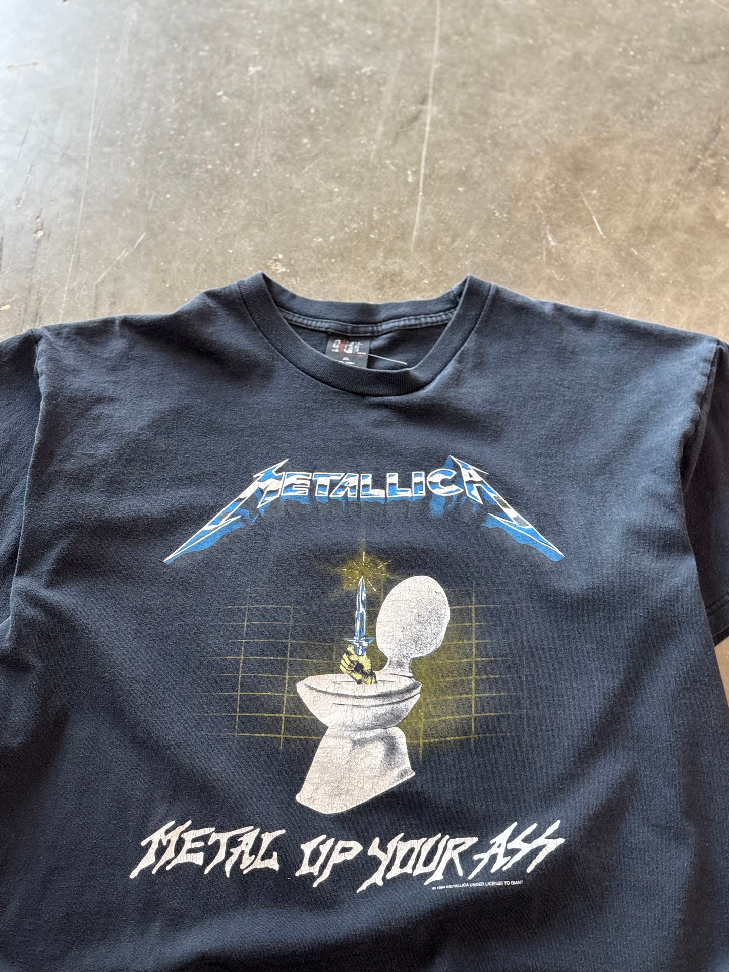 Vintage Metallica Metal Up Your ass shirt size xl