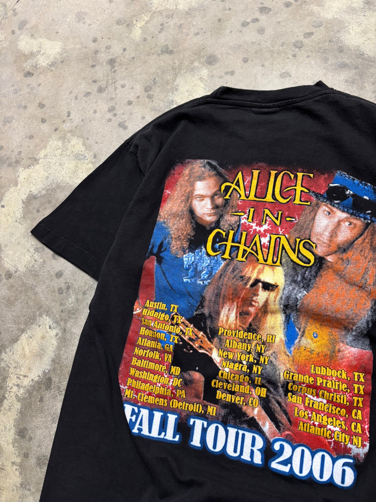 Vintage Alice In Chains 2006 tour shirt size large