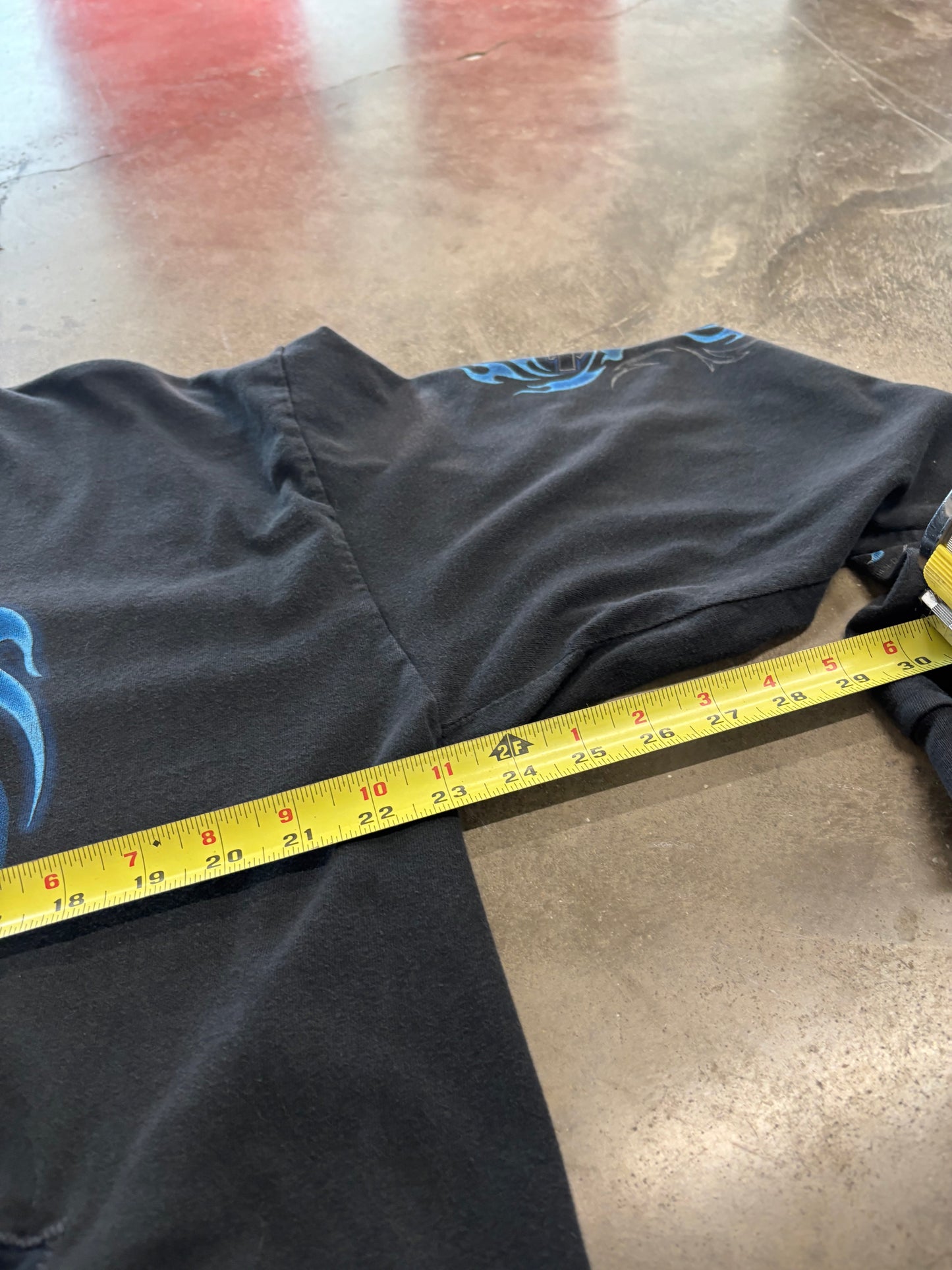 Vintage Harley Davidson Skull Pile long sleeve size xl