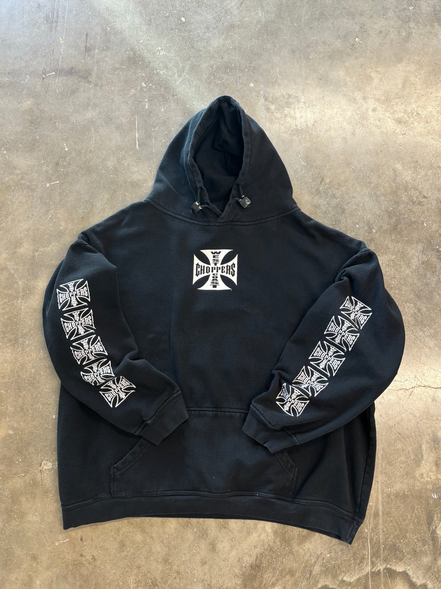 Vintage West Coast choppers hoodie size xxl