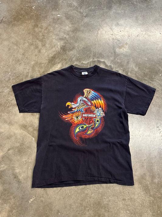 Vintage Harley Davidson Eyeball shirt size large
