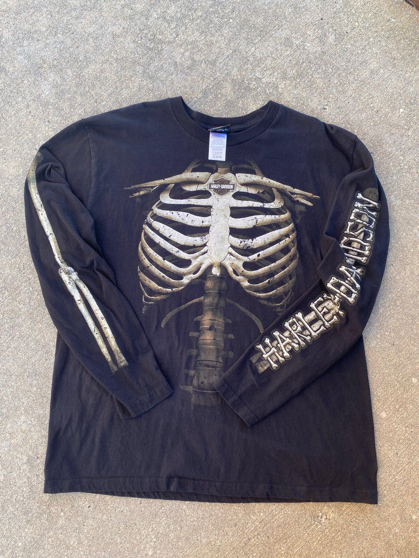 Harley Davidson Bone long sleeve size XL